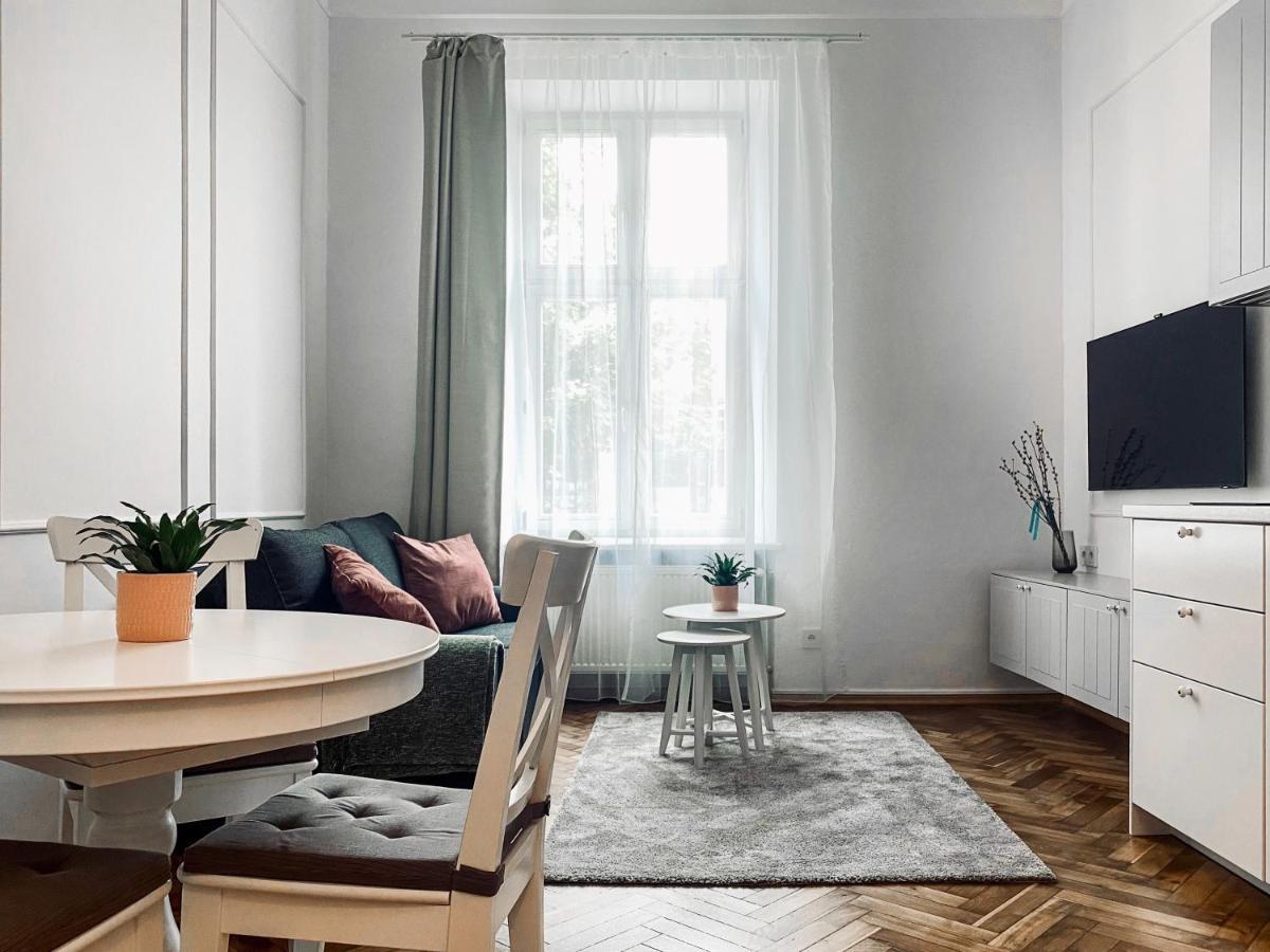 Beautiful Apartment With Two Rooms, Cracow Old Town 克拉科夫 外观 照片